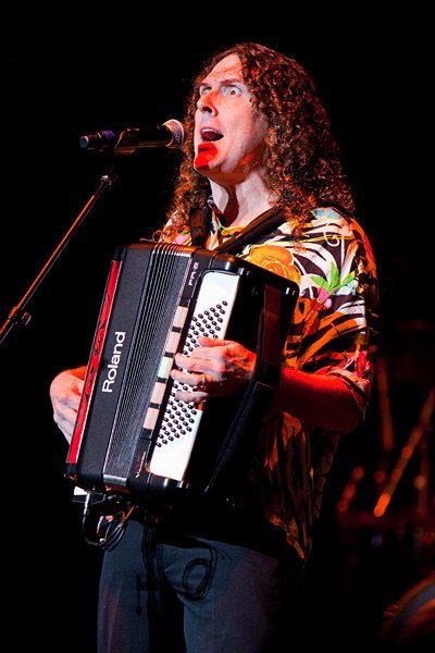 Pictured: Parody artist \"Weird Al\" Yankovic