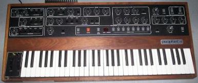 Pictured: Prophet-5, a polyphonic synthesizer